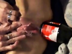 Coca Cola Litter Bottle In Ass