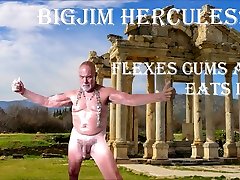 bigjim hercules flexes cums ealisan taylr eats it ii