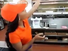 Hot ebony Jayla Foxx takes BBC