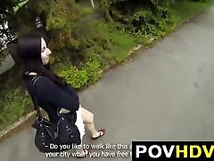 Bus Stop Meet And Outdoor Fuck POV
