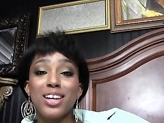 Banging black toilet water drink on private porn audition