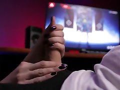 BLOWJOB while I playing extrem brutal deepthroat LEGENDS, ORAL CREAMPIE, CUM IN MOUTH 4K