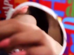 GF sucks off thru gloryhole and analyzed