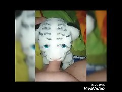 fun with my little plushie