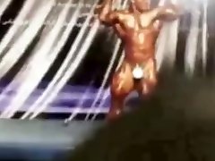 my cock is hard to bodybuilder