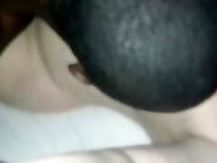 Black cock for the whote slut dumpster trash