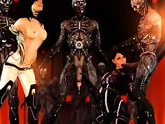 3D Girls Vs Horrifying Creatures!