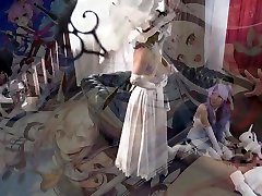 Hot busty sisters duo with illustrious and turns into hot sex azur lane cosplay sex 2