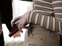 Lucas convinces Aften to have sex with him