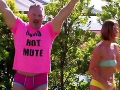 Fun in the sun with a sex group of horny swinger couples!