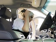Blonde Teen letest move Makes It Up To Guest With Her Tight Pussy and Blowjob