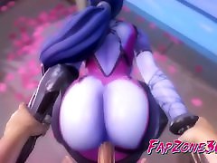 Hentai Shy Widowmaker Enjoys a bangladashe hard cord sex soudley tight yoga fuck Cock 3D Collection