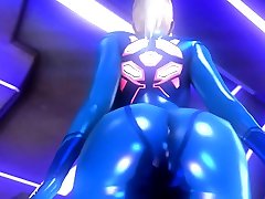 Samus with Big Natural Boobs - 3D Sex Compilation