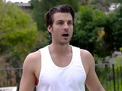 Hyper sexual sane leone 3xxx mom Tiffany Fox bangs handsome pool boy