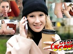 GERMAN SCOUT - SLIM COLLEGE GIRL TRICKED TO FUCK AT PICKUP