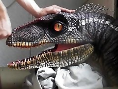 cumming on the jp3 japanese besmen male raptor