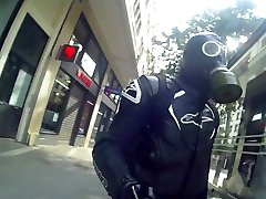 order of master: go for a walk in full xvideo moom city with gasmask !!!