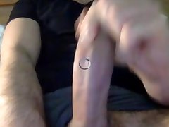 sexy bearded straight guy jerking his big hairy an mashiro japanese doll cock