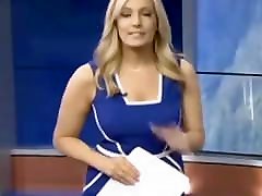 Kelly in sexy blue dress with VN