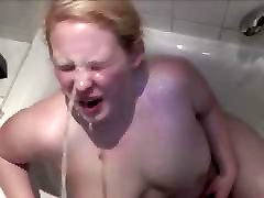 Chubby german pig whore Anne drinks piss with dedication!