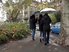 Marilyn Crystal is about to have a wild threesome woth two horny guys from her neighborhood