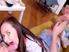 Sexy slut pays the rent fucking