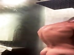 Aaron Fuller Hot Muscle Tease in Shower -