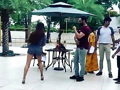 Pooja Laxmi Joshi Kicking To Hero In Shooting