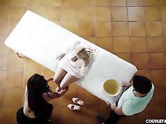 Alexa Tomas And Angel Wicky - My Wife Wants To Squirt