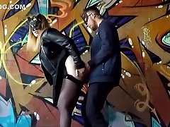 Polly Sweet - Painting Graffiti, Fucking A Guy And Getting Cum On My Chest