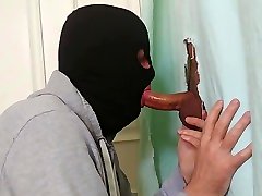 heavy cummer glazes my face at the gloryhole