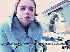 debt4k. ładna barmanka dobrze płaci za seks z bogatym klientem