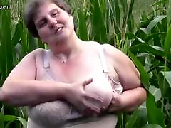 Granny’s maid sexy for fuck Fat As
