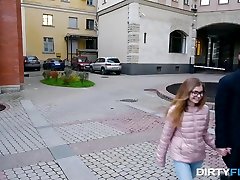sporco flix - bella grigio-nerd teen cazzo e cum mangiare