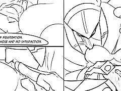 megaman hentai parodia chronoforce ashe zx avvento