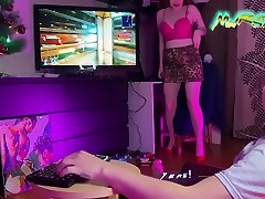 Step Sister Gave danny and women porn 2077 For Christmas Murstar
