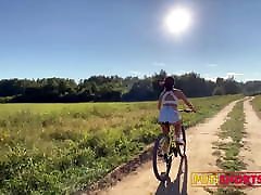 Filthy Whore In Denim Shorts Pick Up and Anal