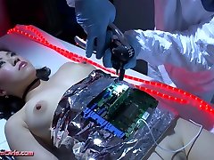 Ashley Fires & Colin & David Lawrence & Amy in Ashley Fires Scifi Dreamgirls: Spybot And The Unsuspecting Lab Assistant - KINK