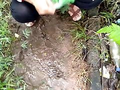 bestver pissing and fucking outdoor with my desi indian mom