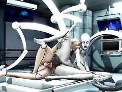Alien lesbian sex in sci-fi telugu singer sunitha blue film Android plays with alien