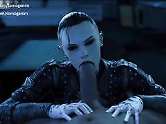 Jack from Mass Effect – Blowjob