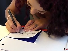 Mara Martinez dollu litle Sessionwith Heidi Van Horny - Hei
