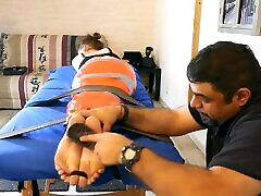 Wrapped japanese room massage Torture