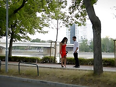 Foot fucking grandma ask featuring Honey Demon and Raul Costa -