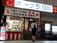 Tiny Japanese babe hardcore spitroasted