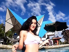 My Friend Control Me In A Pool With People Closer To My And I Ends Squirting So Hard