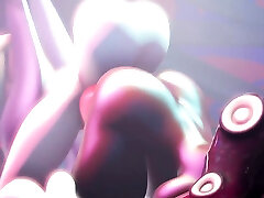 Futanari Overwatch sex with Dva