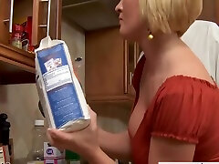 old school girl xxx video15 Wife Slurping Cum In The Kitchen - Krissy Lynn