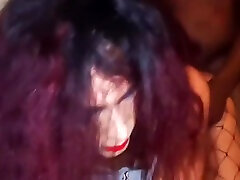 Latin Tranny Taking Hard Bbc