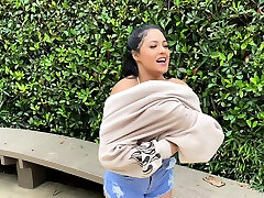 pinay best masturbation on chair Serena Santos quenches her thirst